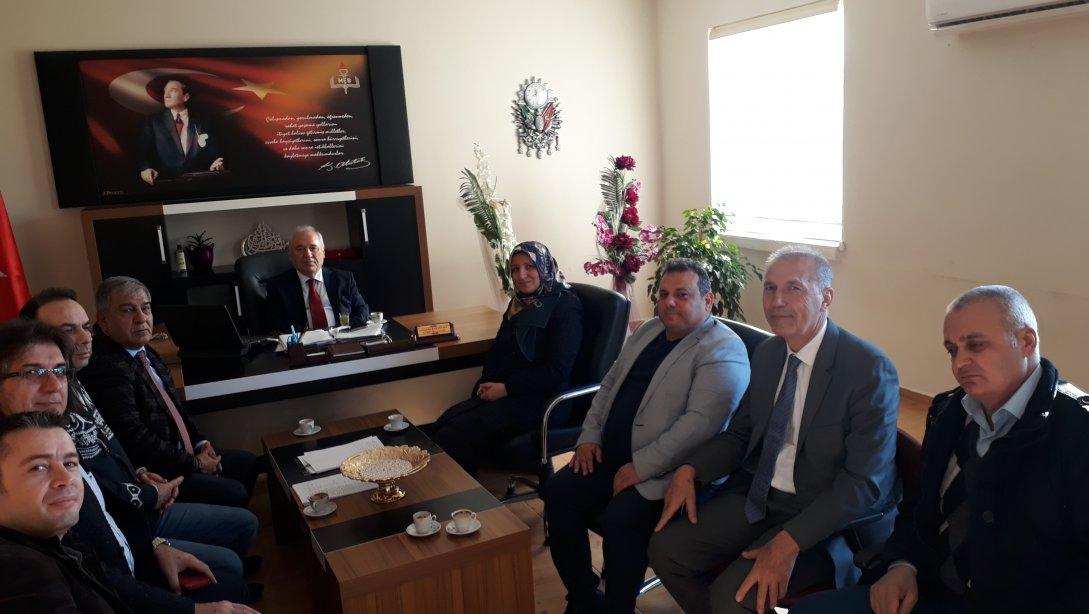 KAYMAKAMIMIZ DURMUŞ GENÇER´İN VEDA ZİYARETLERİ