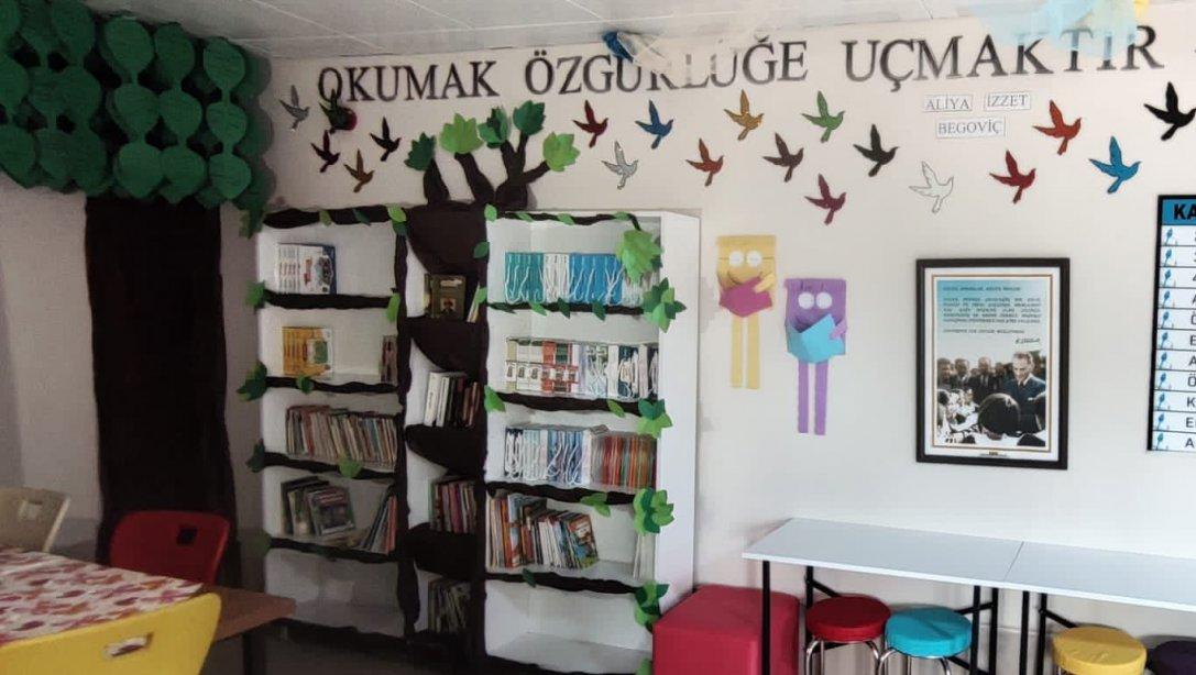 Kapı İlkokulu Kütüphanesi Açıldı